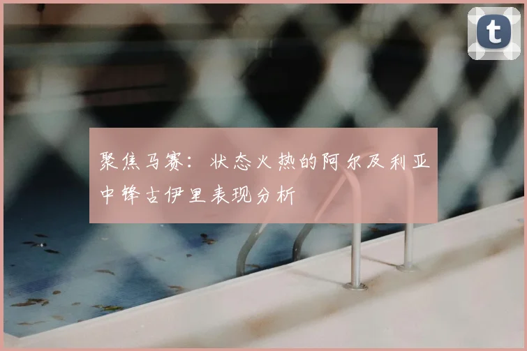聚焦马赛:状态火热的阿尔及利亚中锋古伊里表现分析